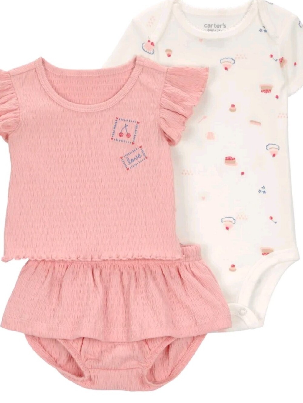 Carter's Child of Mine Baby Outfit Sets, 3-Piece,